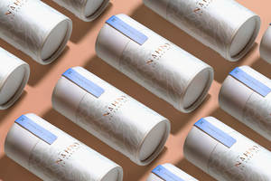 Boîtes d'emballage cadeaux écologiques avec logo personnalisé, cylindre en carton imprimé pour le thé et le café de luxe, emballage en tube en papier de qualité supérieure - Product Image 6