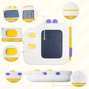 Tablette de <span class=keywords><strong>dessin</strong></span> LCD pour enfants avec son, jouets éducatifs 2 en 1, tableau à gribouiller avec stylo pour les tout-petits, jouet de <span class=keywords><strong>dessin</strong></span> pour l'apprentissage précoce - Product Image 2