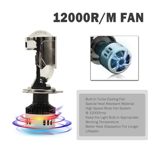 Nouveau style DOT E-mark Hi Lo Beam <span class=keywords><strong>Auto</strong></span> <span class=keywords><strong>LED</strong></span> Lighting 20000 lumens, sans erreur Canbus Y8 H4 Ampoules <span class=keywords><strong>LED</strong></span> - Product Image 4