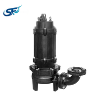 Pompe à eaux usées en acier inoxydable 1/2 CV avec éjecteur et interrupteur à flotteur pour drainage de sous-sol CE