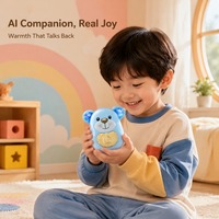 Yapay Zeka Konuşan Peluş Oyuncak 2.4G WiFi Sesli Sohbet Arkadaşı Sürekli Konuşma Özellikli Çoklu Dil Desteği Çocuklar İçin