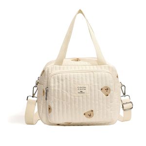 <span class=keywords><strong>Sac</strong></span> à dos de maternité multifonctionnel matelassé écologique en polyester brodé pour bébé nouveau-né – Grande Vente - Product Image 2