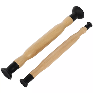 Kit d'outils de rectification manuelle à double extrémité <span class=keywords><strong>pour</strong></span> soupapes, 2 pièces, 1-1/8, 1-3/8, 5/8, 3/16 pouces, ventouses à double extrémité, bâton de rectification - Product Image 4