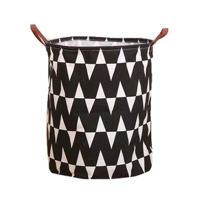 Nhà Máy Tùy Chỉnh OEM/ODM Cotton/Polyester In Giặt Giỏ Không Thấm Nước Giặt <span class=keywords><strong>Hamper</strong></span> Phòng Ngủ Đồ Chơi Lưu Trữ Miễn Phí 1 Mảnh Mẫu - Product Image 6