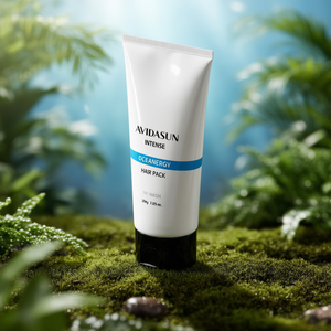 AVIDASUN Intense Oceanergy Hair Pack 200g Soin Capillaire Sans Rinçage Réparation Profonde au Collagène Marin Nourrissant - Product Image 3