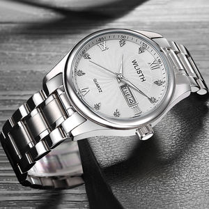 Reloj <span class=keywords><strong>de</strong></span> Cuarzo <span class=keywords><strong>de</strong></span> Lujo <span class=keywords><strong>para</strong></span> <span class=keywords><strong>Hombre</strong></span> WLISTH S904, con Cristal, Resistente al Agua 3BAR, Manecillas Luminosas, Correa <span class=keywords><strong>de</strong></span> Cuero, Caja <span class=keywords><strong>de</strong></span> Aleación <span class=keywords><strong>de</strong></span> 40 mm - Product Image 3