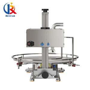 <span class=keywords><strong>Machine</strong></span> de remplissage quantitative à table rotative, contrôlée par écran tactile, <span class=keywords><strong>pour</strong></span> liquides à haute viscosité (miel, yaourt, ketchup) - Product Image 2