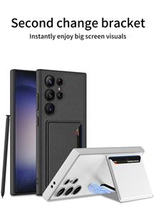 S24 Ultra Pickup Sac insérer Carte Étui En Cuir Pour <span class=keywords><strong>Samsung</strong></span> S24 Ultra Mobile <span class=keywords><strong>Téléphone</strong></span> - Product Image 6