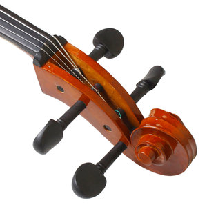 Cello <span class=keywords><strong>acoustique</strong></span> Astonvilla VC-10 pour débutants 4/4 en bois massif finition naturelle pour la pratique des étudiants - Product Image 6