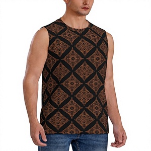 Wholesale Custom <b>Men</b>’s Running Tank Top Lightweight Quick Dry Breathable Sports <b>Singlet</b> Gym Fitness Training Vest - Product Image 1