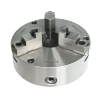 Mandrin de tour manuel auto-centrant à 3 mors SK250 254 mm, type puissant, fixation avant-arrière, norme GB, vitesse maximale 1800 tr/min