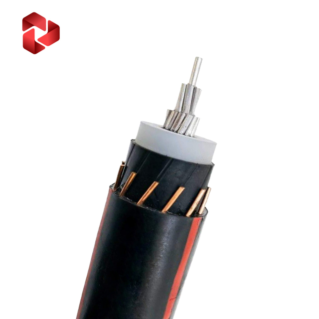 MV90 URD Aluminum Copper Conductor 15KV 500MCM XLPE Insulated PVC Jacketed Medium Voltage Underground Construction Cable