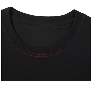T-shirt noir surdimensionné pour homme avec imprimé élégant Fox FOX TALE, tissu en coton confortable, streetwear polyvalent pour toutes <span class=keywords><strong>les</strong></span> saisons - Product Image 5