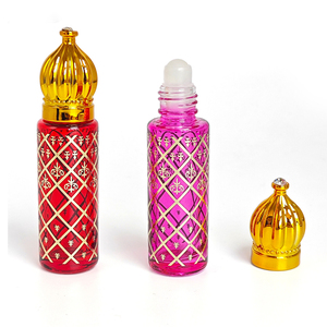 Flacone Roll-on di Lusso da 8ml per Oli Essenziali e Cosmetici, Design Elegante in Nero, Blu, Rosso, <span class=keywords><strong>Verde</strong></span>, Viola e <span class=keywords><strong>Oro</strong></span> - Product Image 3