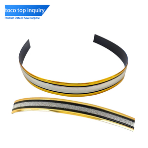 Decorative Abs Plastic Pvc Wpc Cavo Rigido Laminato per Armadietto da Cucina Solido Bordo Bordo Nastri T modanatura compensato - Product Image 3