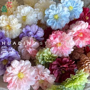 Flores de Peonía Artificiales de Seda, Accesorios de Decoración para Bodas, con Relieve y Forma de Hueso, Origen China - Product Image 3