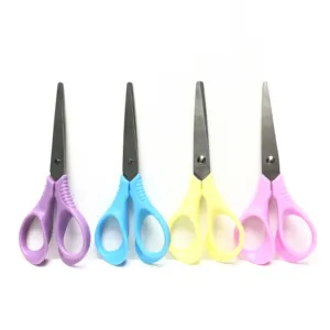 Smartcut School Student Office Utility Safe Cutting Stationery Scissors Shears With Smartcut pastel