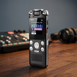 เครื่องเล่น MP3 แบบพกพาอัจฉริยะ BOCOSA 8822 HD พร้อมพอร์ต USB ลดเสียงรบกวน ใหม่ล่าสุด สำหรับการบันทึกการประชุม WAV ABS - Product Image 3