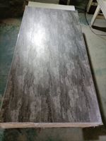 Lámina de PVC Reciclable con Acabado Brillante UV, Efecto Mármol, con Servicio de Corte, para Decoración de Paneles de Pared Interiores, Panel de Pared SPC