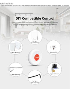 Botón de Emergencia Inteligente para el Hogar, para Personas Mayores, con Monitoreo en Tiempo Real a través de Aplicación, Color Blanco, Alarma SOS con WiFi Tuya - Product Image 4