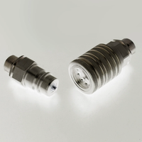 Accouplements hydrauliques rapides de type pousser-tirer en acier