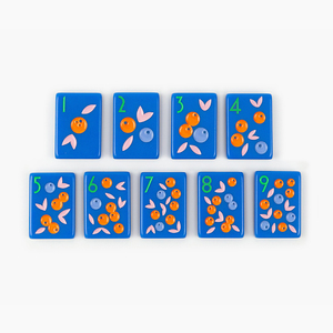 Juego de Mahjong Personalizado de 160/166 Piezas Pintadas a Mano, Serie Botánica de Jardín, Fichas de Mahjong Acrílicas Transparentes - Product Image 5