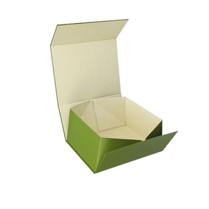 Luxury Sage <strong>Green</strong> Packing Box for <strong>Gift</strong> with Ribbon <strong>Green</strong> <strong>Gift</strong> Box with Magnetic Lid - Product Image 2