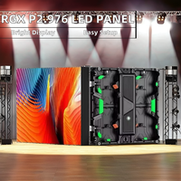 Écran LED intérieur P3.91 500x500mm, installation rapide, location, affichage numérique couleur HD 4K, animation pour centre commercial