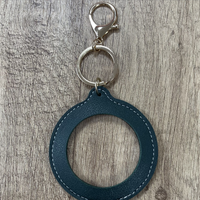 Mini Keychain Magnifier Portable Elderly Reading Magnifying Glass Pendant Hanging Key Ring for Office & School Supplies