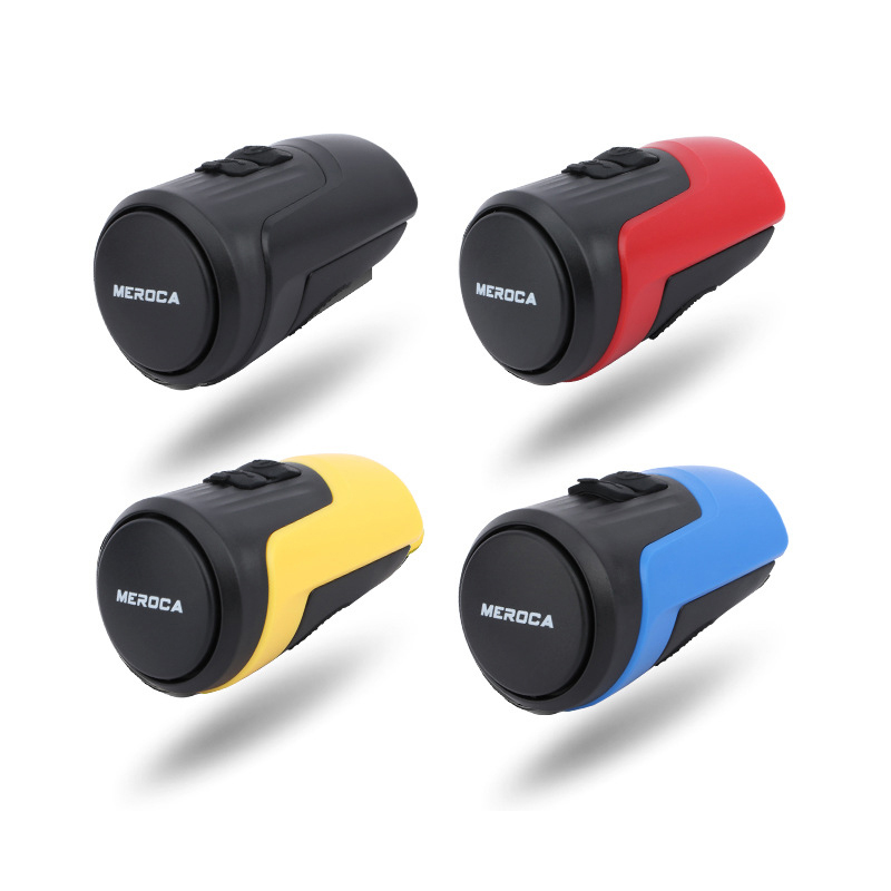 MEROCA велосипед электрический звуковой сигнал 125dB 200 мА/ч, USB зарядка велосипедный руль кольцо Велоспорт велосипед кольцо дверной звонок Сигнализация, Аксессуары для велосипеда