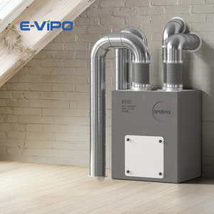 Système de récupération d'air E-VIPO WiFi ERV, système de ventilation mécanique à récupération de chaleur EPP HRV, unité de ventilation mécanique à <span class=keywords><strong>double</strong></span> flux d'air frais VMC - Product Image 2