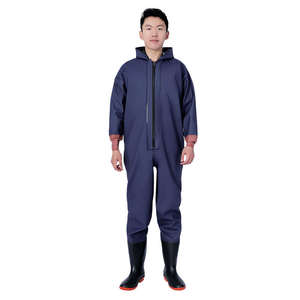 Imperméable Fabricant de <span class=keywords><strong>cuissardes</strong></span> de pêche Respirant Imperméable Pantalon sec Combinaisons Salopette Wading Gear Zip-Front Chasse <span class=keywords><strong>Cuissardes</strong></span> de pêche - Product Image 3