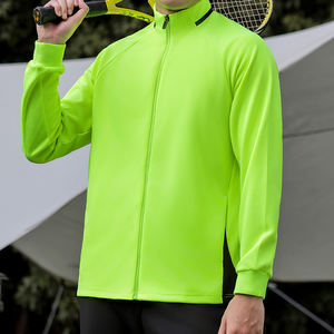 White Zipper <b>Jacket</b> Unisex Outdoor Running Sports <b>Jacket</b> Custom Logo Blank Plain Quick Dry Unisex <b>Workout</b> <b>Jacket</b> - Product Image 2