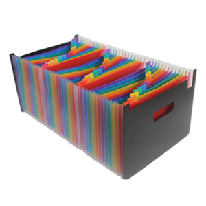 Custom Logo Expanding <strong>File</strong> <strong>Folder</strong> Pockets PP Document <strong>Organizer</strong> with Plain <strong>Folders</strong> &amp; Plastic <strong>File</strong> Document - Product Image 4