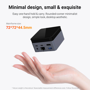 Bán Buôn Siêu Nhỏ Gọn Máy Tính Mini N150 Lpddr5 12GB <span class=keywords><strong>RAM</strong></span> 1Tb Khe Cắm Kép Loại C USB 3.2 Máy Tính Để Bàn Máy Tính Xách Tay Mini PC Văn Phòng - Product Image 4