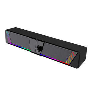 Super Bass Stereo USB 2.0 <b>PC</b> Desktop Speakers RGB LED <b>Gaming</b> Speaker <b>for</b> Gamers - Product Image 4
