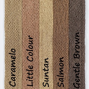 Diferente Pele Nua Cor V Corte Médio Trama Meias Carnaval Glitter Fishnet Meias Collants/Meias - Product Image 2