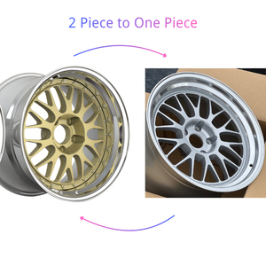 Llantas Forjadas Maining ML10RT E88 Doradas para BMW E90 E92 F80 F82 M3 M4 <span class=keywords><strong>Porsche</strong></span> 911 964 991 993 <span class=keywords><strong>996</strong></span> 997 Turbo GT3 GT3RS - Product Image 2