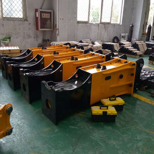 130mm martelo hidráulico PC200 PC210 PC220 Cat320 escavadeira disjuntor hidráulico - Product Image 5