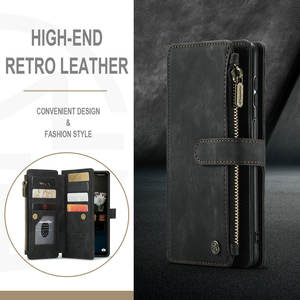 Caseme 3-in-1เคสกระเป๋าสตางค์หนังวินเทจสำหรับธุรกิจ redmi K30 <span class=keywords><strong>pro</strong></span>/<span class=keywords><strong>zoom</strong></span> K30 <span class=keywords><strong>pro</strong></span>/mi poco F2 <span class=keywords><strong>Pro</strong></span> เคสใส่บัตรอเนกประสงค์ - Product Image 2