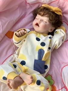 R & B Baby 18 Zoll 45 cm lebensechte realistische amerikanische Silikons pielzeug Mädchen wieder geborene Baby puppen - Product Image 6