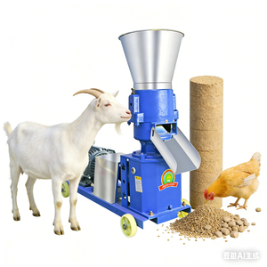Máquina <span class=keywords><strong>de</strong></span> Fabricación <span class=keywords><strong>de</strong></span> Pellets para Aves <span class=keywords><strong>de</strong></span> Corral, Gatos, Cabras, Pollos, Cerdos, Peces, Ganado, Máquina <span class=keywords><strong>de</strong></span> Procesamiento <span class=keywords><strong>de</strong></span> Alimentos para Animales - Product Image 6