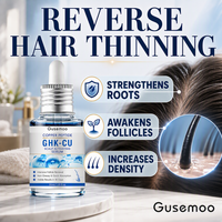 Serum Minyak Pertumbuhan Rambut GHK-Cu Sampel Uji Coba, Memperkuat Akar, Membangkitkan Folikel, Meningkatkan Perawatan Rambut, Perawatan Kulit Kepala