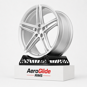Cerchi in Lega Stile GT a <span class=keywords><strong>5</strong></span> Razze 5x112 Aftermarket per Audi RS4 RS6 A4 A5 A7 A8 e Volkswagen - Product Image 2