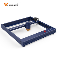 Máquina de Grabado Láser Portátil de Escritorio Pequeña de Bambú, Silicona, Goma y Cerámica de 5.5W, 10W, 20W, Mini Grabador Láser Xtool