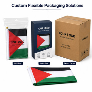 Bandera Pequeña Personalizada con Logotipo, Mini Guirnalda con Asta para Eventos Deportivos, Desfiles, Publicidad, Festivales, Decoración de Fiestas - Product Image 5
