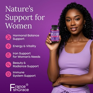 อาหารเสริมออร์แกนเนอร์วีฟบีฟสำหรับผู้หญิง สูตรเข้มข้น พร้อมสมุนไพรเสริมฮอร์โมน 60 แคปซูล - Product Image 2