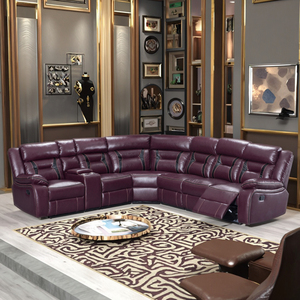 <span class=keywords><strong>CY</strong></span> muebles de sala de estar Color personalizado eléctrico de lujo seccional ajustable cuero reclinable esquina sofá silla conjunto - Product Image 4