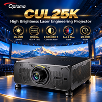 Projecteur laser Optoma CUL25K WUXGA pour l'ingénierie, rapport de projection 0,65-10,8, fusion des images sur les bords, installation à 360° pour les grands projets événementiels