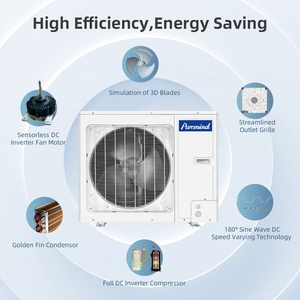 Gree 24000BTU Trần núi đa khu mini chia điều hòa không khí Cassette ống dẫn vrv VRF điều hòa không khí hệ thống wifi - Product Image 5